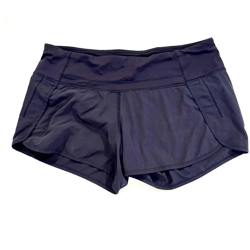 lululemon athletica Navy Athletic Shorts - Picture 2 of 7